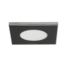 BRUMBERG - X-FLAT-S Einbaudownlight 12V DC 2,6W 3000K schwarz matt