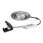 BRUMBERG - BB13 LED-Einbaustr. 230V 6W d2w nickel rund ABOX dim