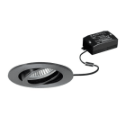 BRUMBERG - TIRREL-R LED-Einbaustr. 230V 6W 3000K vinylsw rund schalt