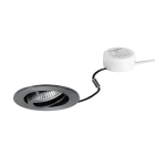 BRUMBERG - TIRREL-R LED-Einbaustr. 230V 6W 3000K vinylsw rund dim
