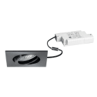 BRUMBERG - TIRREL-S LED-Einbaustr. 230V 6W 3000K vinylsw quad dim