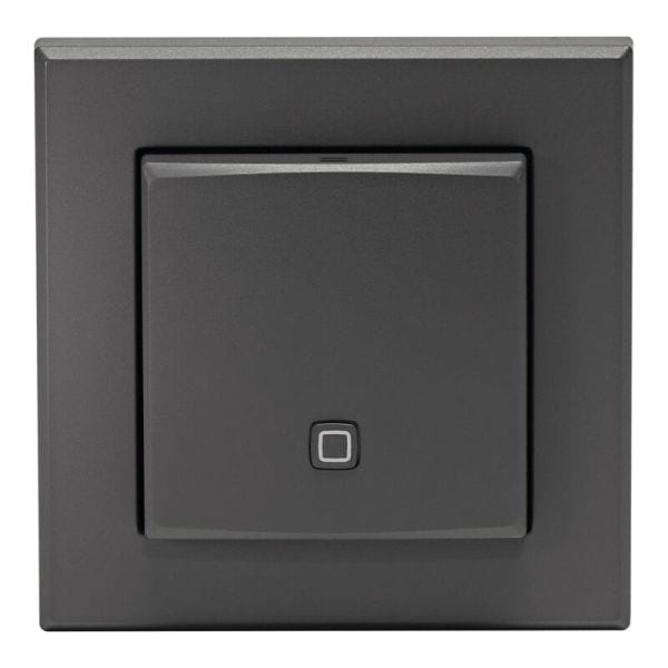 EQ3 - Temperatur u. Feuchtesensor für 55 x 55 Rahmen anthrazit,HmIP-STH-A