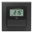 EQ3 - Wired Temperatur u. Feuchte Sensor Display f. 55x55 Rahmen anthrazit