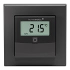 EQ3 - Temperatur u. Feuchtesensor Display für 55 x 55 Rahmen anthrazit