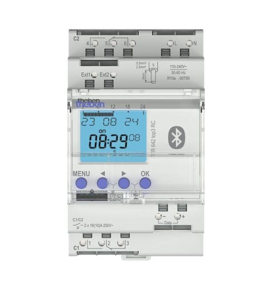 THEBEN - Digitale Zeitschaltuhr Astro TR 642 top3 BLE RC
