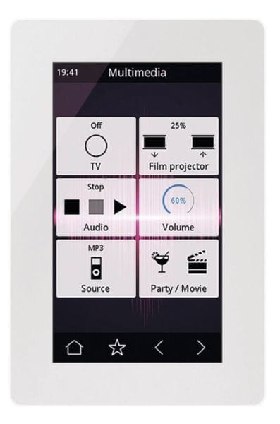 IDDERO - KNX Verso+IP 2 4,3 Touchdisplay weiß