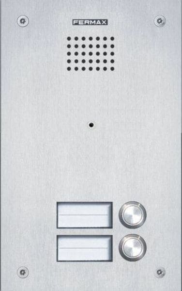 FERMAX - MARINE SIP Audio Türstation 2 Ruftasten, Edelstahl, ST2