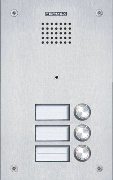 FERMAX - MARINE SIP Audio Türstation 3 Ruftasten, Edelstahl, ST2