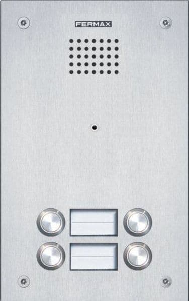 FERMAX - MARINE SIP Audio Türstation 2 Doppelruftasten (4RT), Edelstahl, ST2