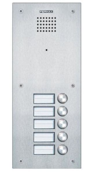FERMAX - MARINE SIP Audio Türstation 5 Ruftasten, Edelstahl, ST3