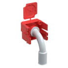 KAISER - Betonbau, B2 Wand-Decken-Übergang 90° für Ø 20 mm-Rohre, Magnetaufnahme 2-tlg