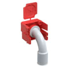 KAISER - Betonbau, B2 Wand-Decken-Übergang 90° für Ø 25 mm-Rohre, Magnetaufnahme 2-tlg