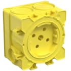 KAISER - Betonbau, B2 Geräte-Verbindungsdose, für System-Haftmagnet, Tiefe 48,5 mm, 1 tlg