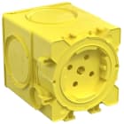 KAISER - Betonbau, B2 Geräte-Verbindungsdose, für System-Haftmagnet, Tiefe 83,5 mm, 1 tlg