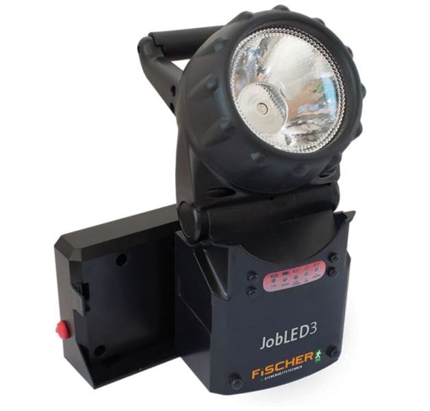 FISCHER - LED Handscheinwerfer mit Notlichtfunktion