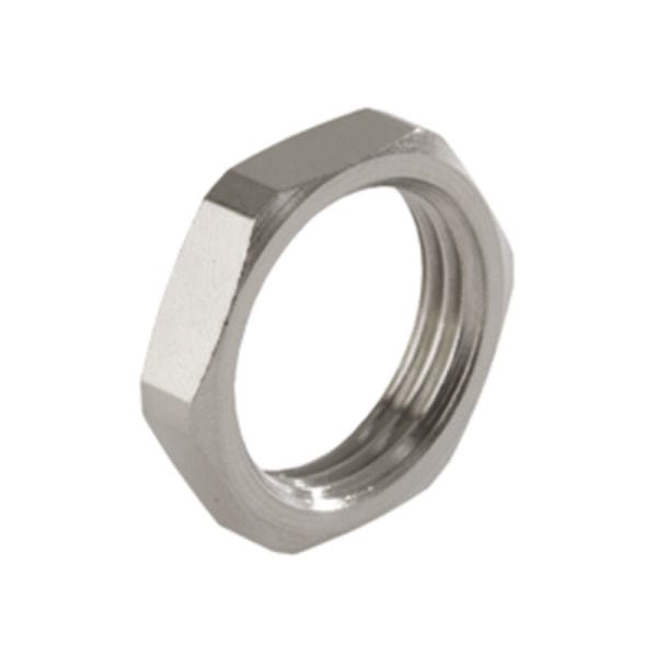 AGRO - Gegenmutter MS M12 spezial dicke Ausf., mit Hinterstich für O-Ring