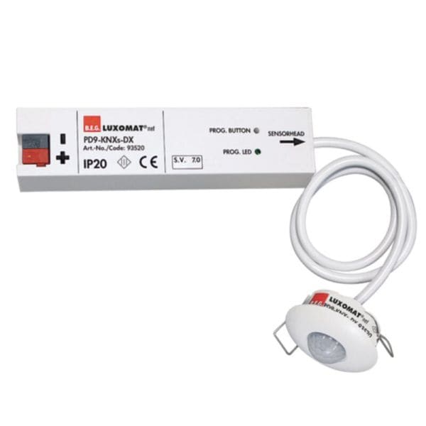BEG - KNX Präsenzmelder PD9 Gen.7 secure Komfort DE weiß