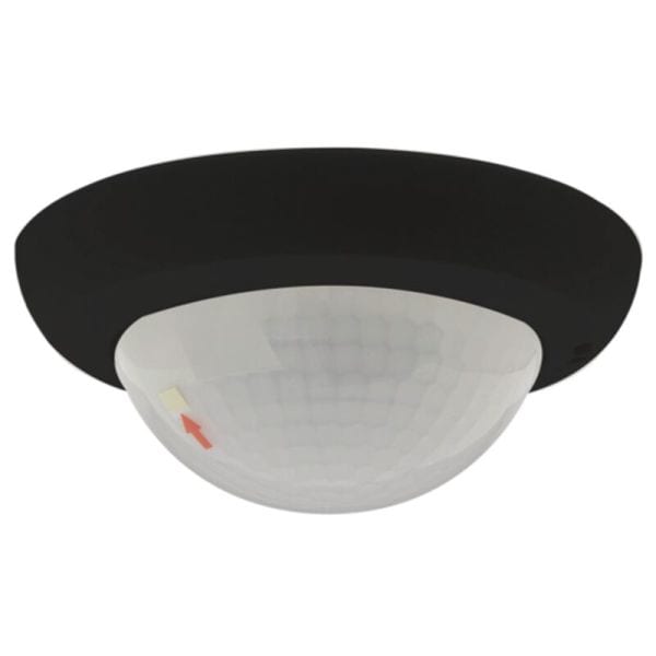 BEG - Korridorlinse PD4N Typ A mit Abdeckring schwarz RAL9005
