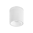 BRUMBERG - Anbaudownlight 230 V, 14,6 W, 40°, 3.000 K, rund, strukturweiss,