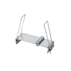 BRUMBERG - P32-12 Feder-Halter-Set für Hohlwände, Farbe: alu roh