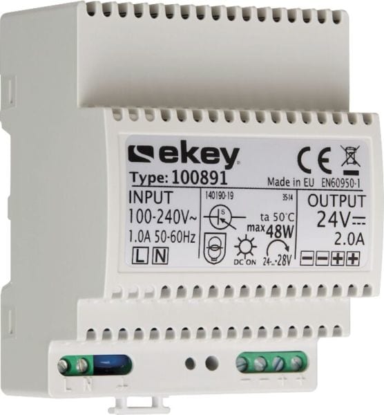 EKEY - EKEY NT REG 230VAC/24VDC/2A Netzteil REG 4TE