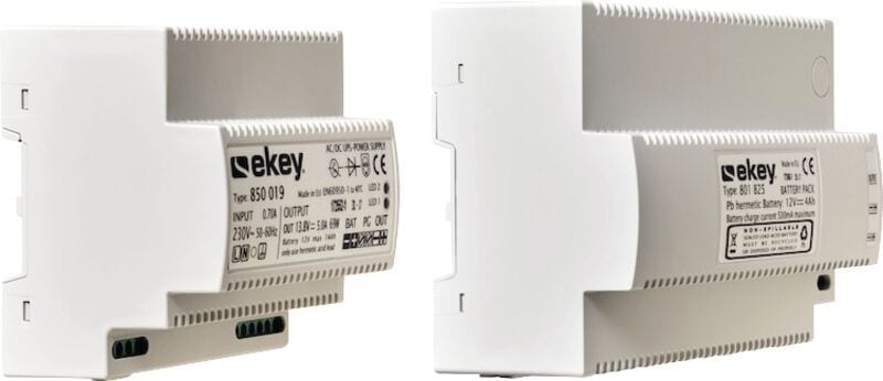 EKEY - EKEY USV REG 230/12VDC/4Ah USV Reiheneinbau, 8TE + 9TE