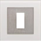 EKEY - EKEY Rahmen FS UP GL WE Rahmen FS UP Glas weiß IP44