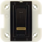 EKEY - EKEY net FS L UP E SC RFID Fingerscan Unterputz Schwarz 2000 Finger