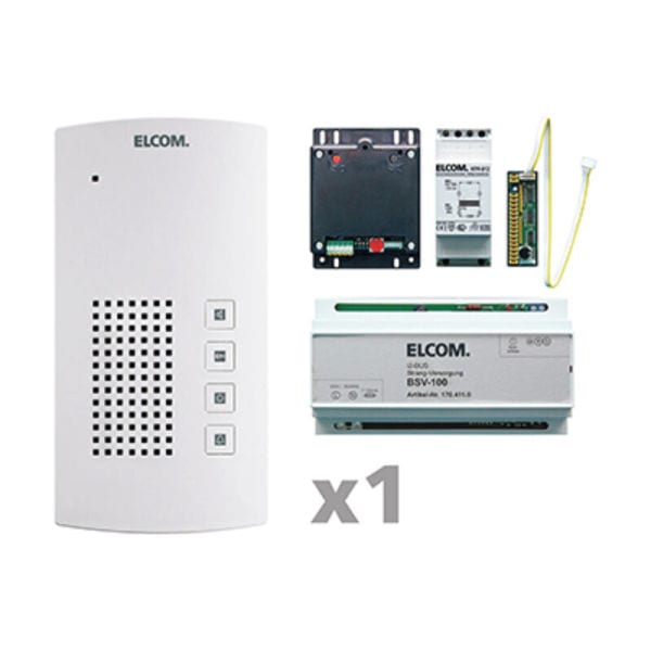 ELCOM - AKF-01 AudioKit 1 Teilnehmer i2Audio weiß BFT-200