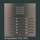 ELCOM - TVG-18/3 Türstation für Türlautsprecher 18/3 Rund-Taster UP Edelstahl ESTA