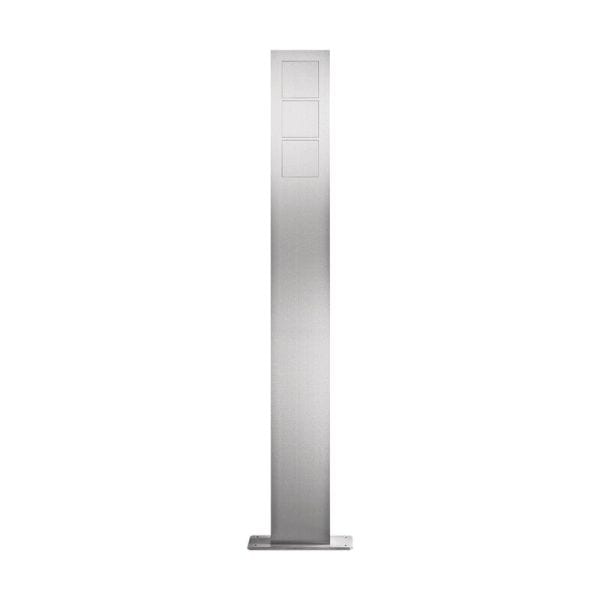 ELCOM - SMT-3/1EM Standsäule 3/1 Edelstahl matt MODESTA