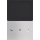 ELCOM - Innenstation Video AP 2Draht Komfort, silber matt, TOUCH