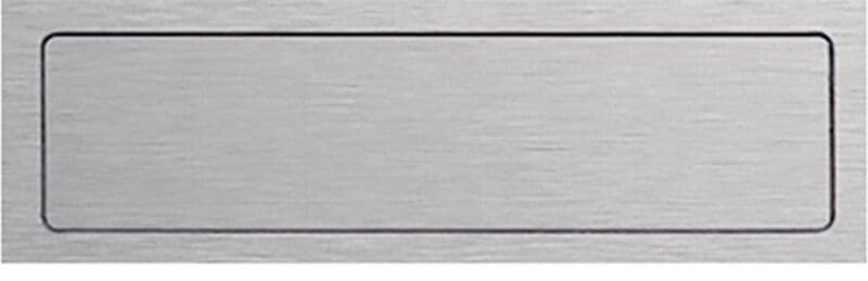 ELCOM - GZM-1XX Gravurschild MODESTA