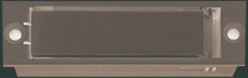 ELCOM - AV3 Namensschild HB ohne Beleuchtung