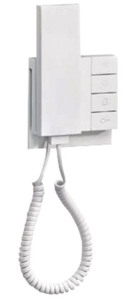 ELCOM - Innenstelle Audio Hörer polarweiß glänzend