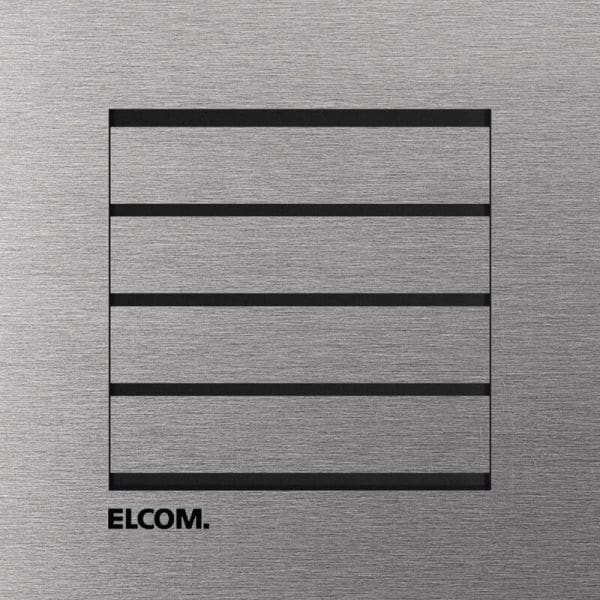 ELCOM - Audio Modul EB 2Draht Edelstahl matt MODESTA