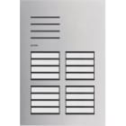 ELCOM - Türstation Audio 16/1 2Draht Edelstahl matt ONE