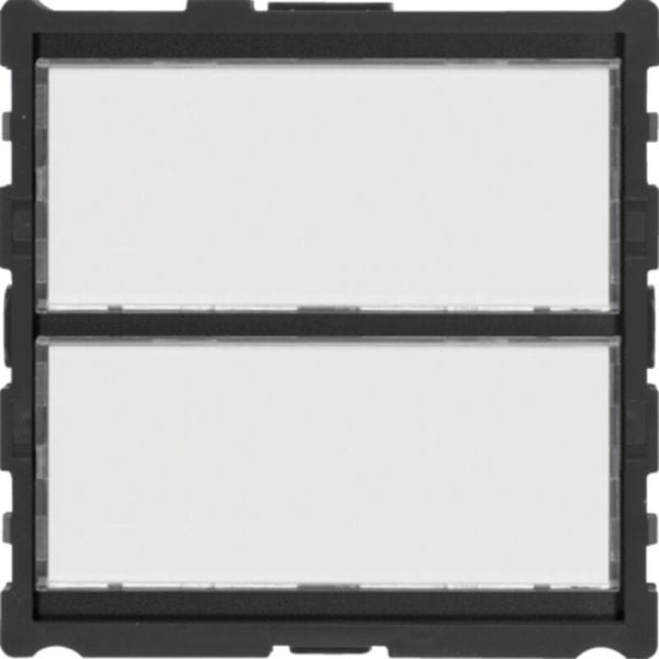 ELCOM - Ruftaster mit LED-Namensschild 2/1 EB 2Draht ONE