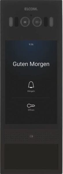 ELCOM - motion Außenstation Video IP, Touchdisplay, Kartenleser