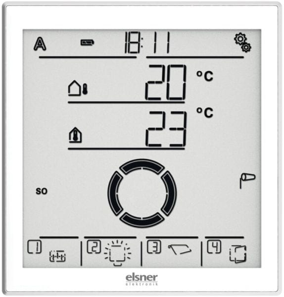 ELSNER - Solexa II-Display weiß