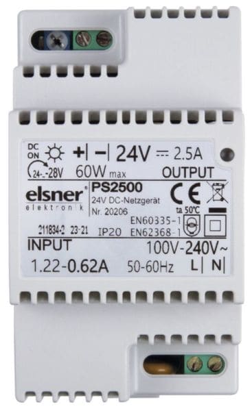 ELSNER - Netzgerät 24 V DC 2,5 A REG