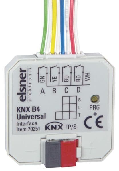 ELSNER - KNX Tasterschnittstelle 4fach Up