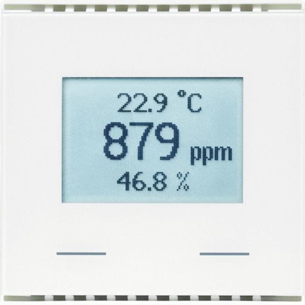 ELSNER - KNX 55x55mm AQS/TH-UP Touch reinweiß glänzend