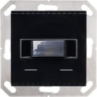 ELSNER - KNX Wandpräsenzmelder T-L-Pr-UP Touch tiefschwarz