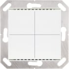 ELSNER - KNX Tastsensor 4fach M4-T reinweiß