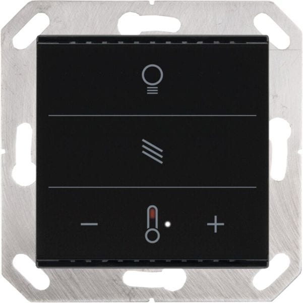 ELSNER - KNX Multitouch Tastsensor T tiefschwarz