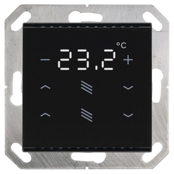 ELSNER - KNX Cala T 202 RTR+Beschattung 2fach schwarz