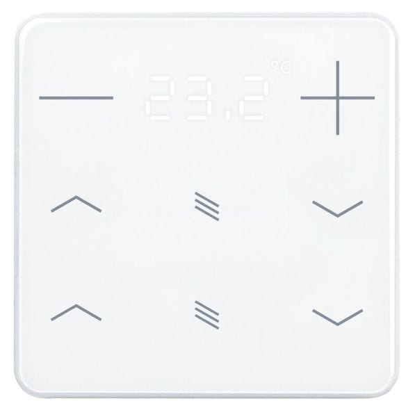 ELSNER - KNX eTR Multitouch Tastsensor Beschattung/Beschattung/RTR weiß