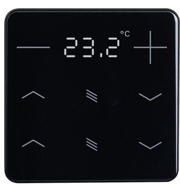 ELSNER - KNX eTR Multitouch Tastsensor Beschattung/Beschattung/RTR schwarz