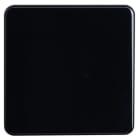 ELSNER - KNX eTR Multitouch Tastsensor 1fach mit Temperatursensor tiefschwarz